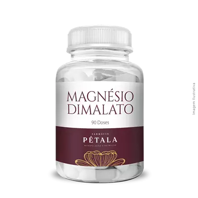 Magnésio Dimalato 300mg 90 Cápsulas