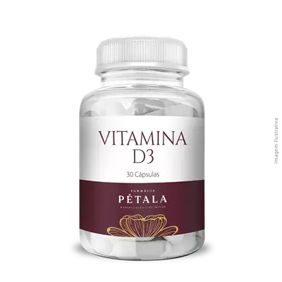 Vitamina D3 10.000UI 30 Cápsulas