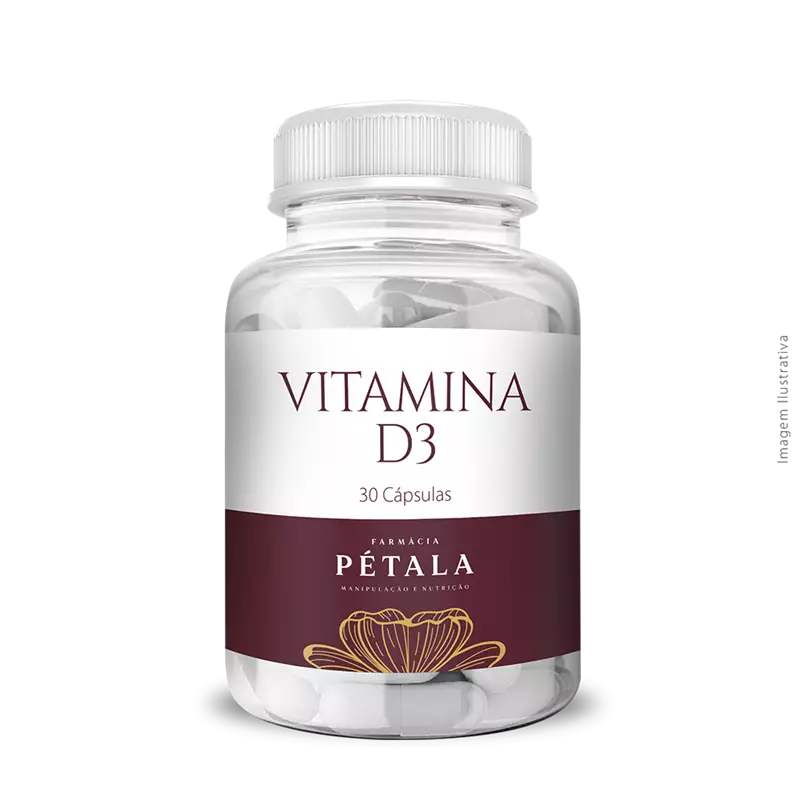 Vitamina D3 10.000UI 30 Cápsulas